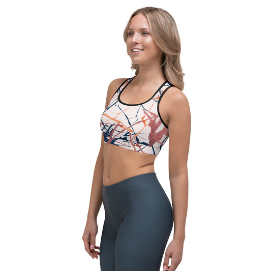 "Splash" Sports Bra