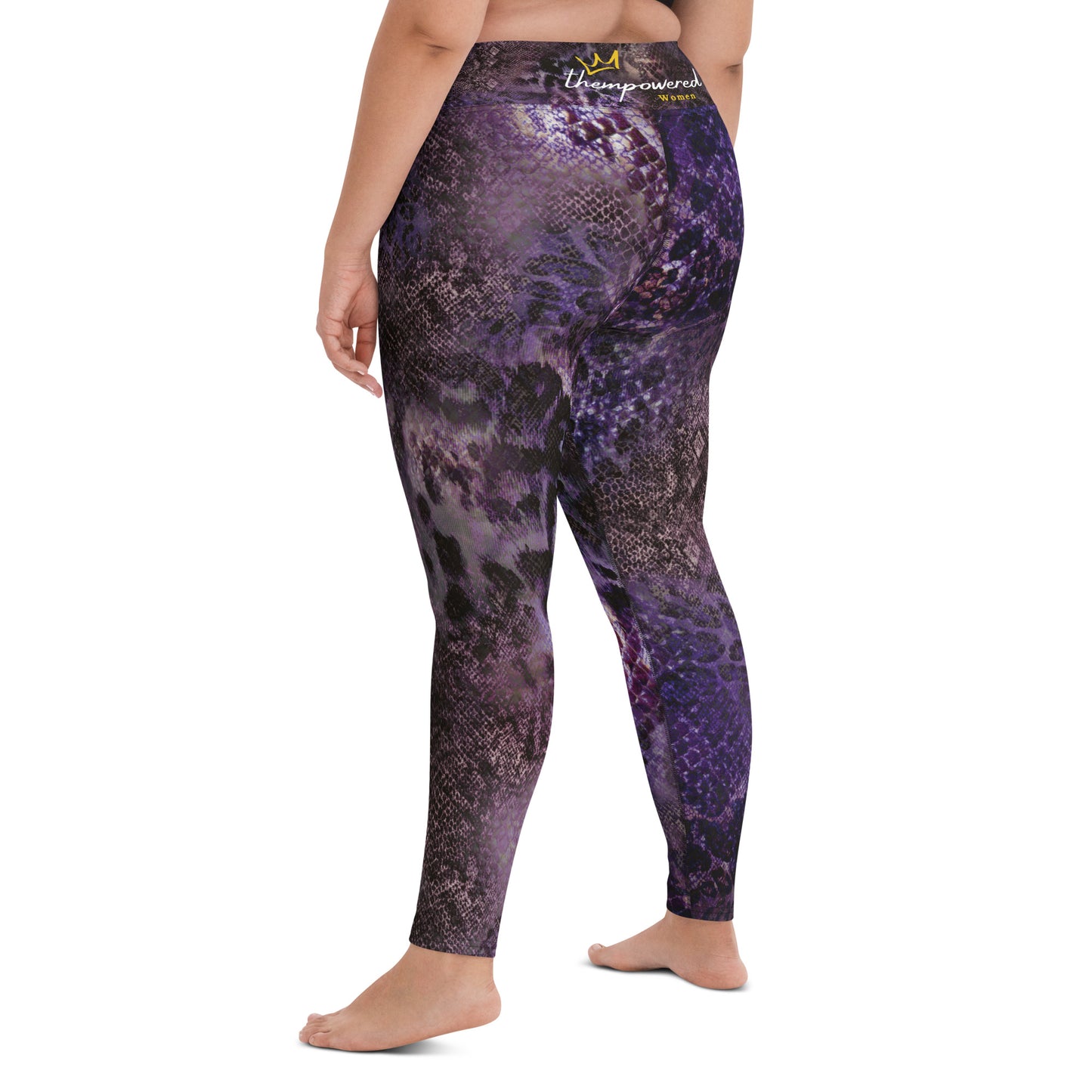 "BOLD.BEAUTIFUL.BLESSED" Yoga Leggings