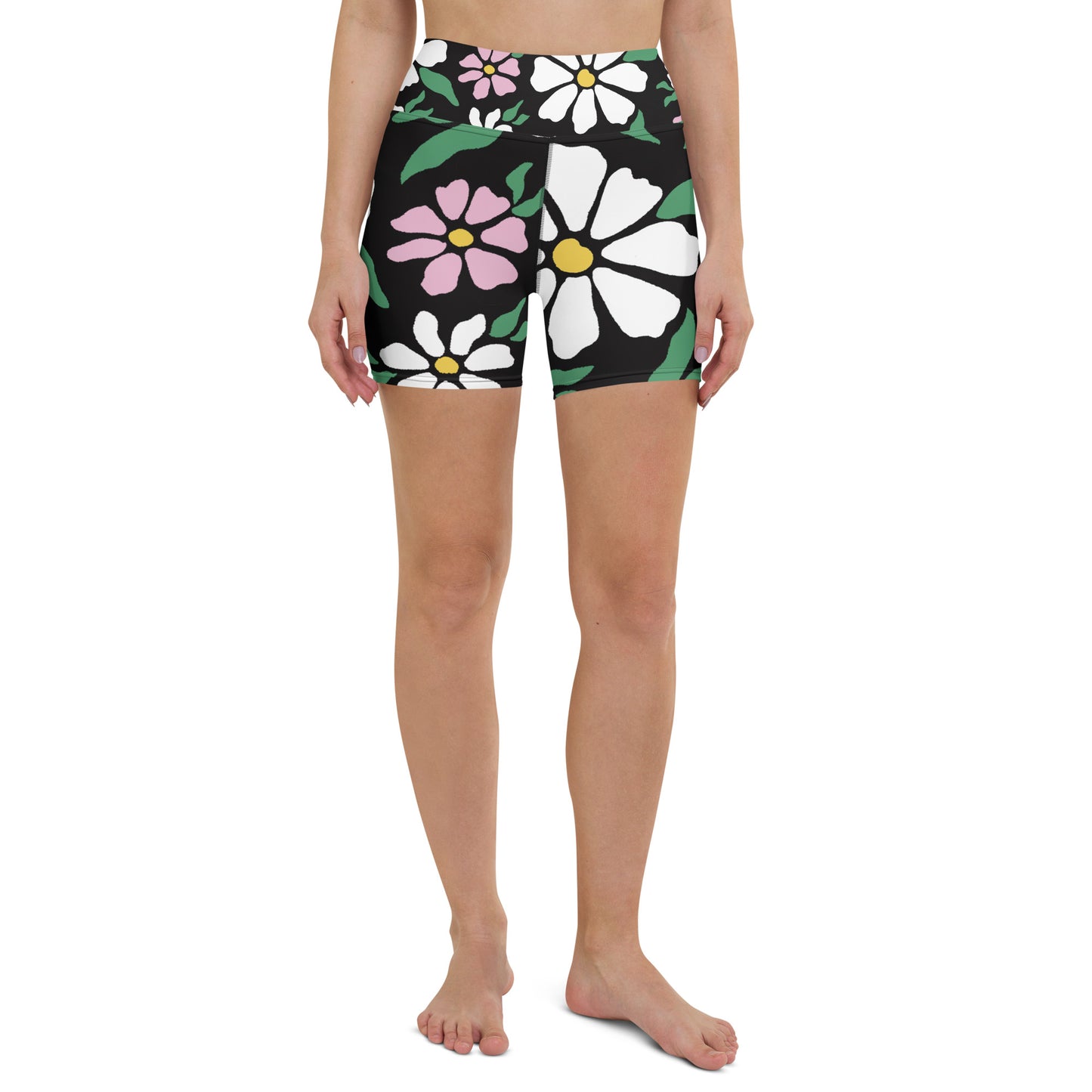 "Daisy" Yoga Shorts