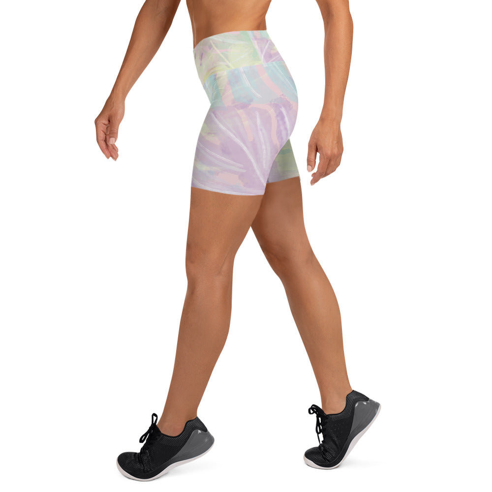 "Pastel" Yoga Shorts