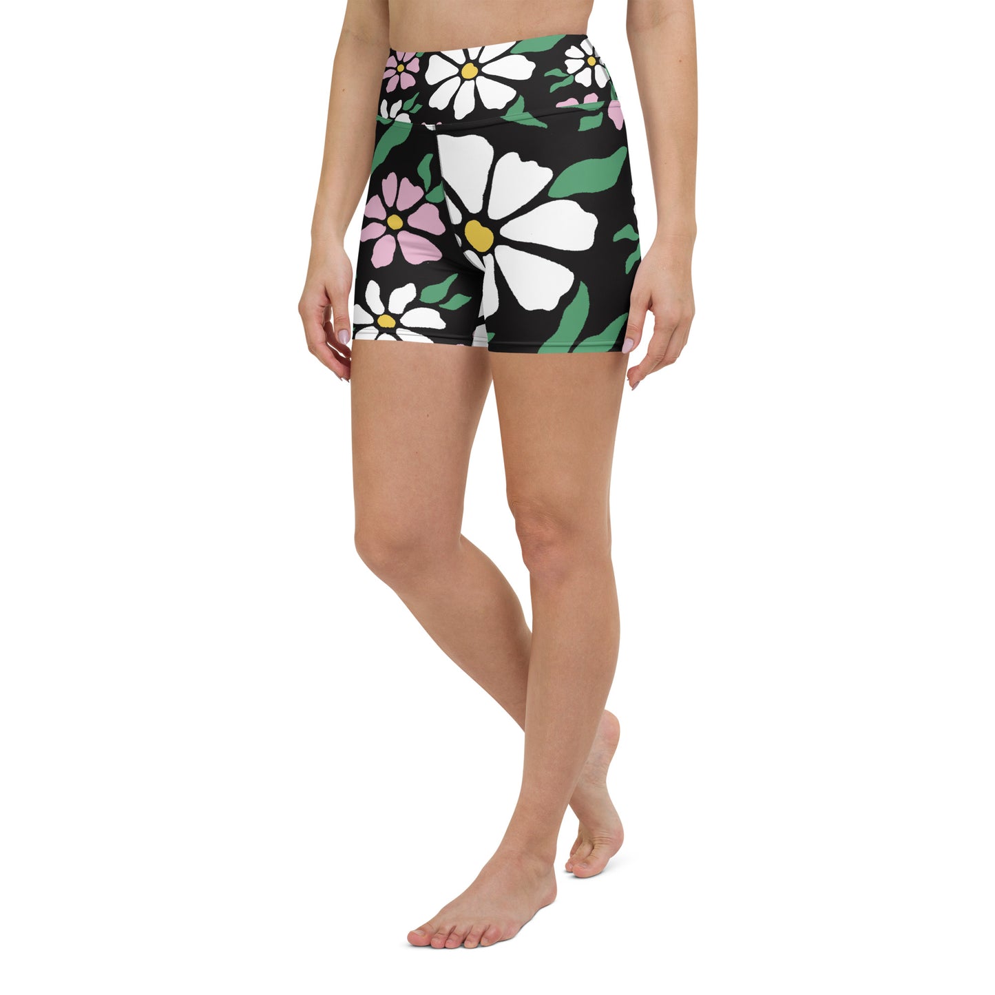 "Daisy" Yoga Shorts