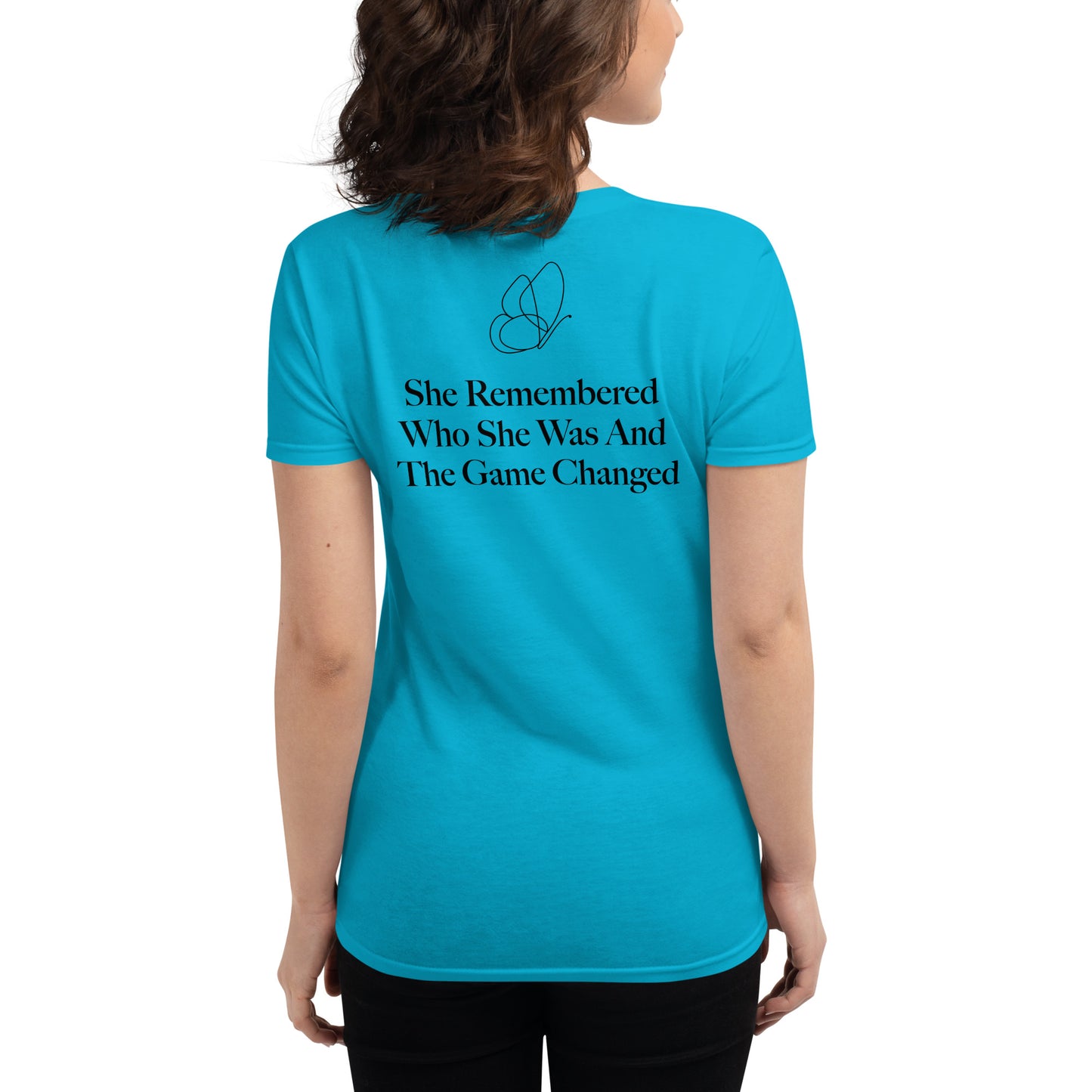 " She Empowered" Women's Short Sleeve T-shirt