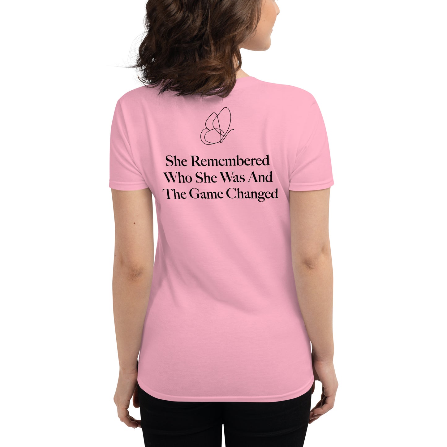 " She Empowered" Women's Short Sleeve T-shirt