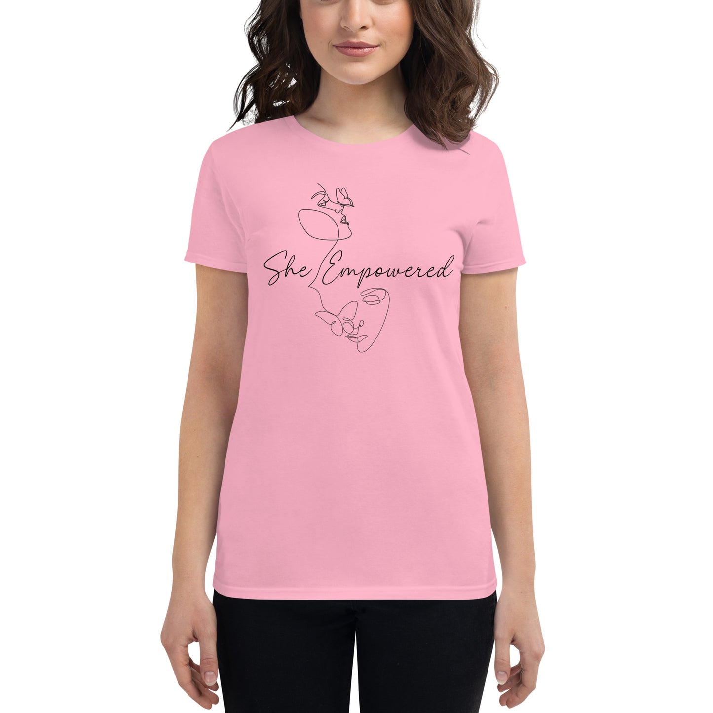 " She Empowered" Women's Short Sleeve T-shirt