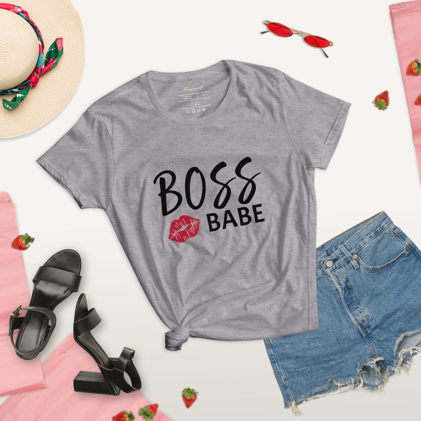 "BOSS BABE" Women's Short Sleeve T-shirt