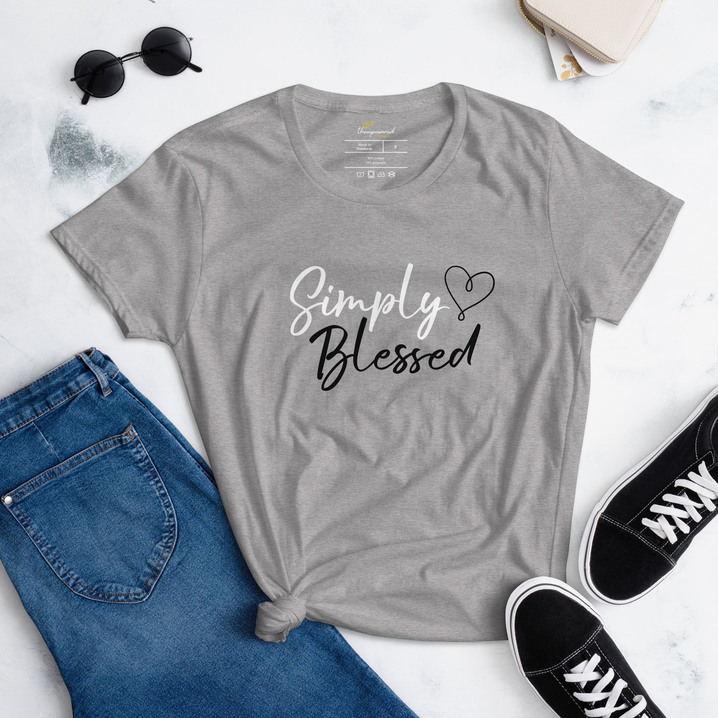 "Simply Blessed" Women's Short Sleeve T-shirt