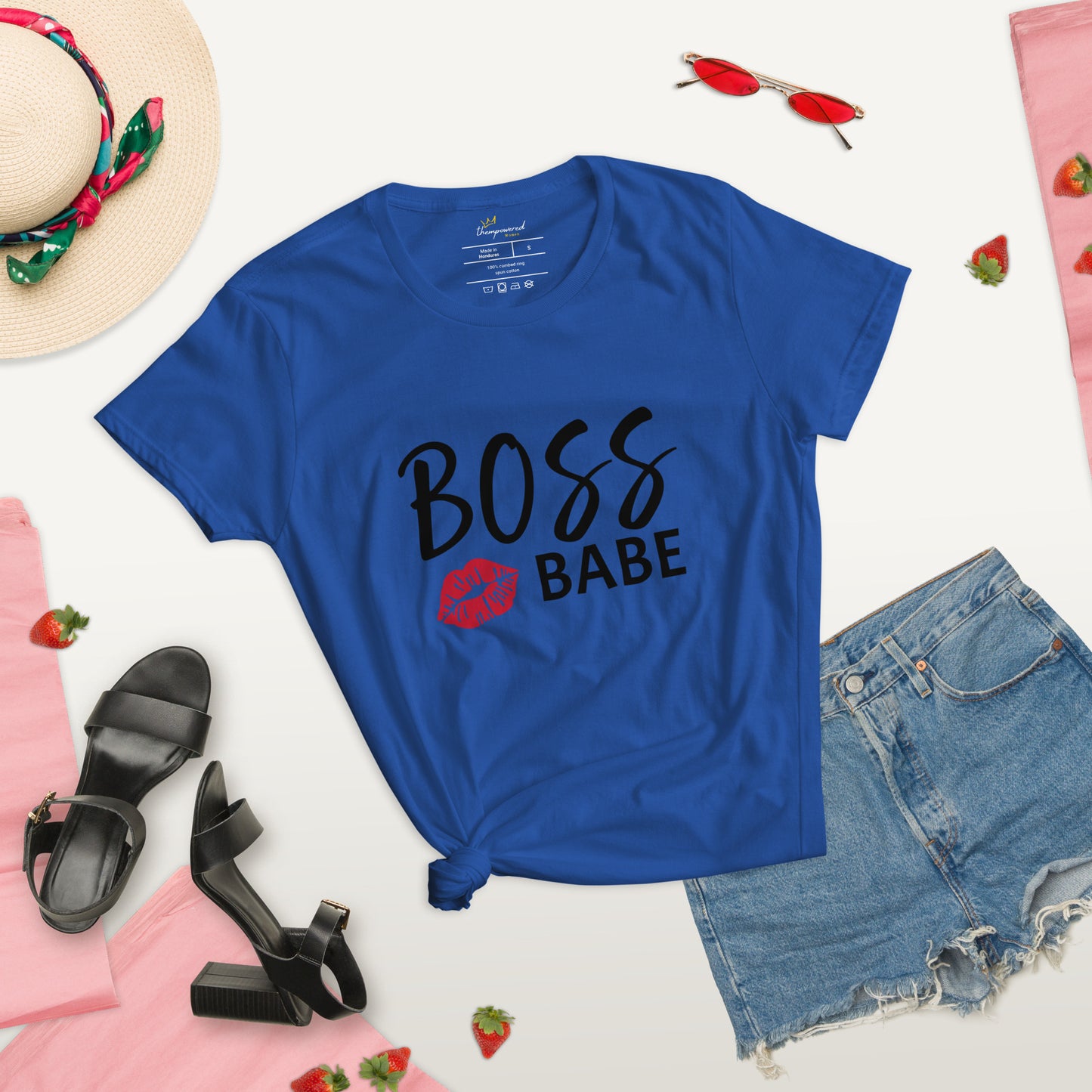 "BOSS BABE" Women's Short Sleeve T-shirt