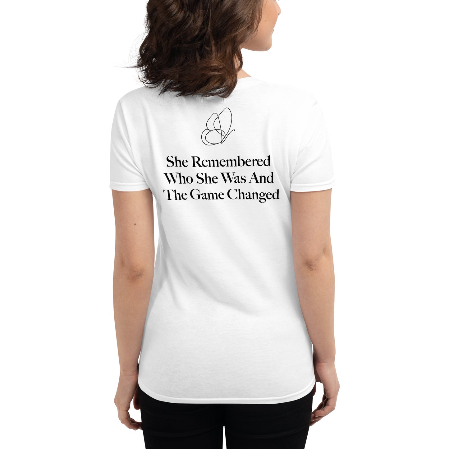 " She Empowered" Women's Short Sleeve T-shirt