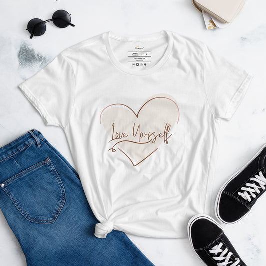 "Love Yourself" Women's Short Sleeve T-shirt