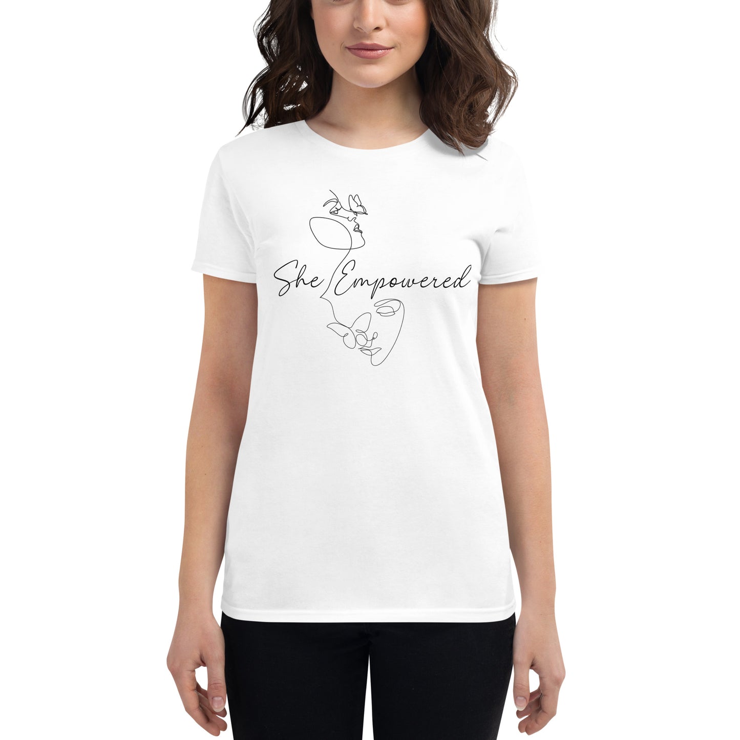 " She Empowered" Women's Short Sleeve T-shirt