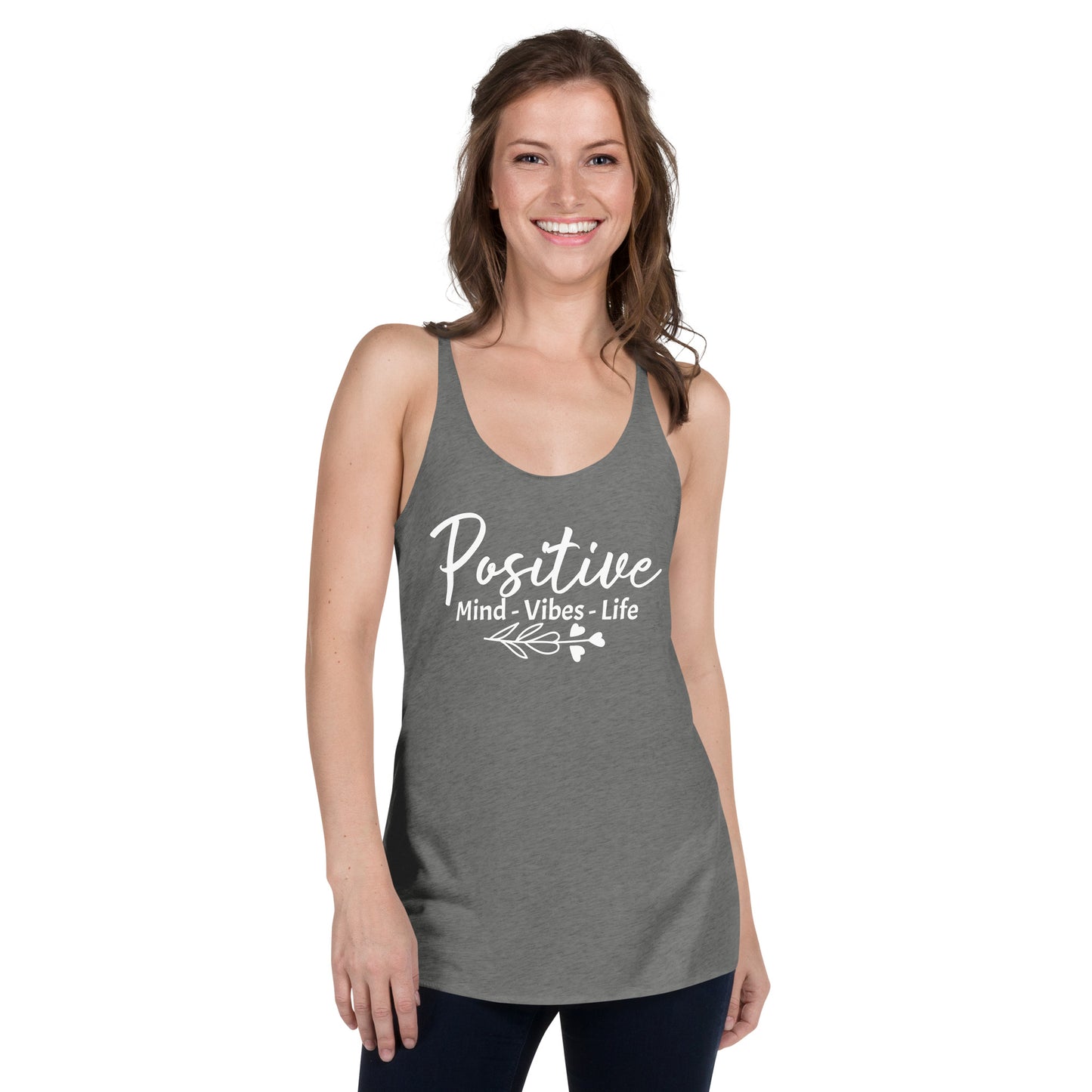 "Positive" Women's Racerback Tank