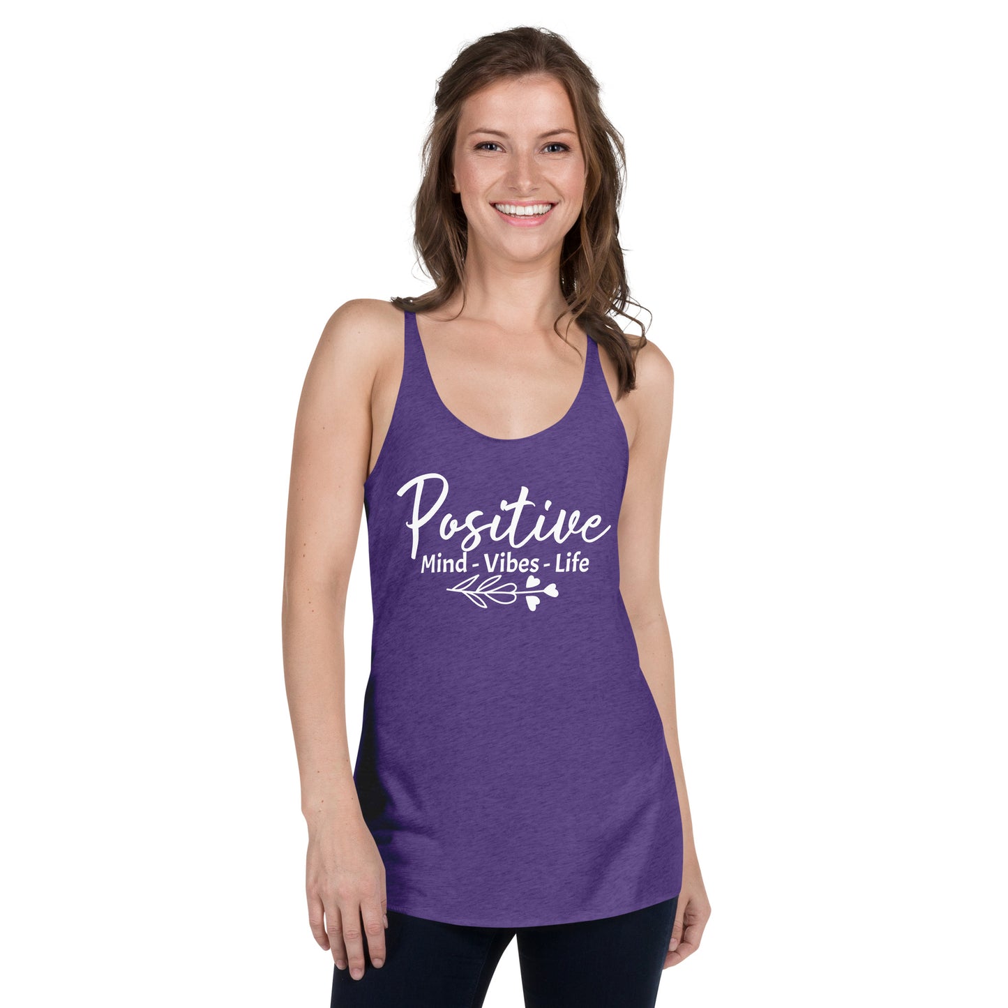 "Positive" Women's Racerback Tank