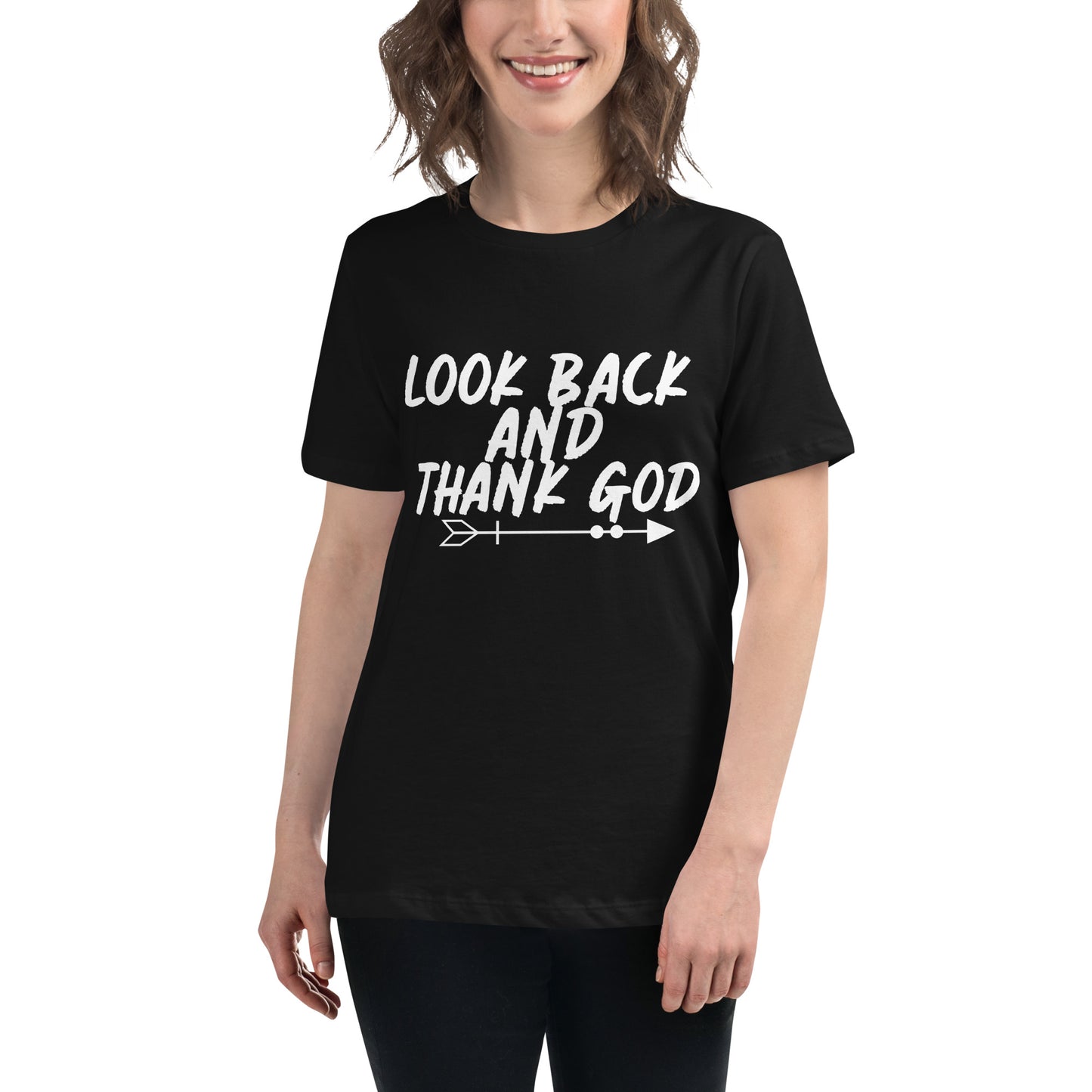 "Look Back & Forward" Women's Relaxed T-Shirt