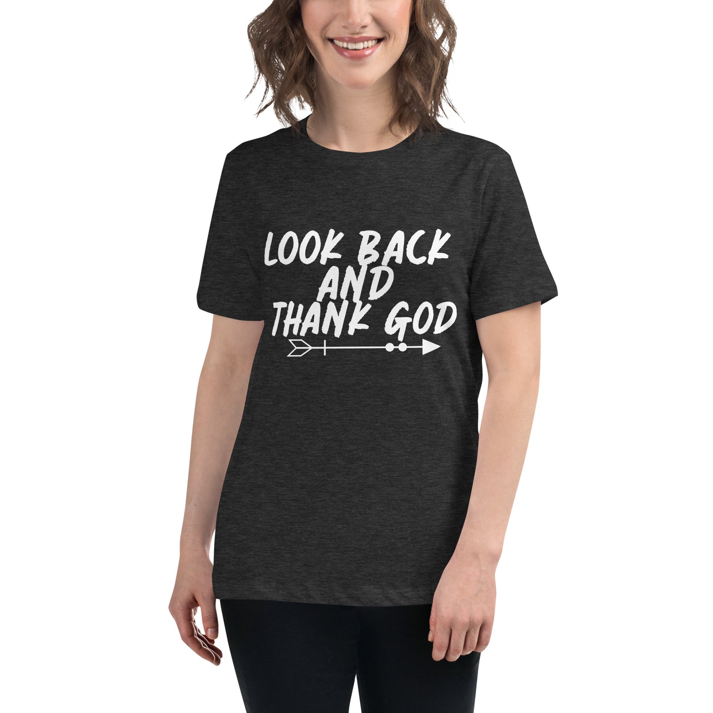 "Look Back & Forward" Women's Relaxed T-Shirt