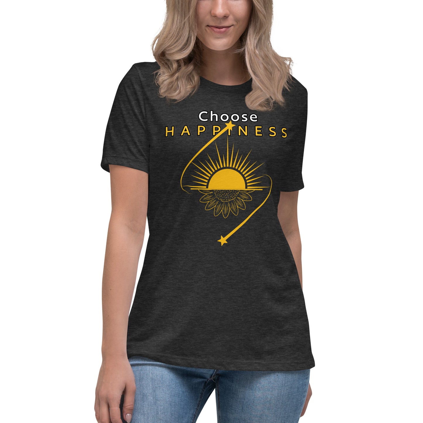 "Choose Happiness" Women's Relaxed T-Shirt