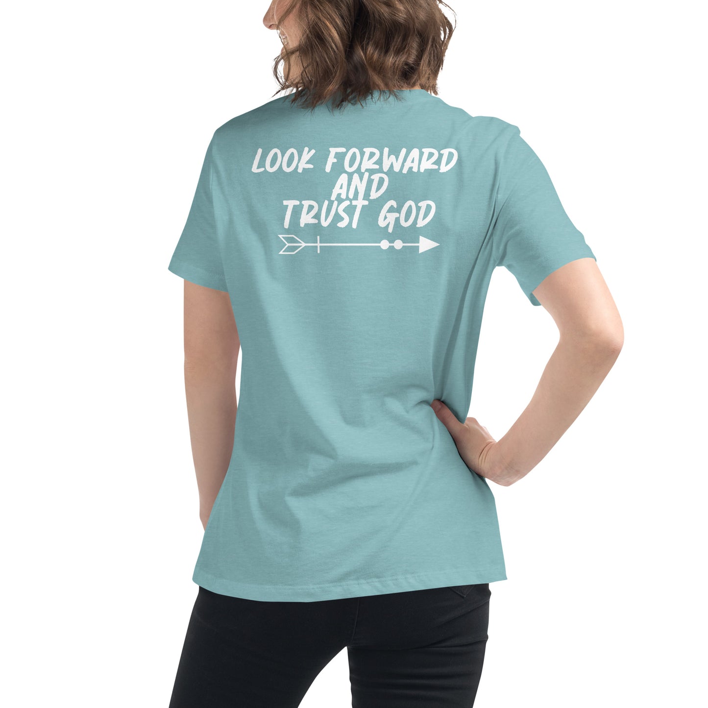 "Look Back & Forward" Women's Relaxed T-Shirt