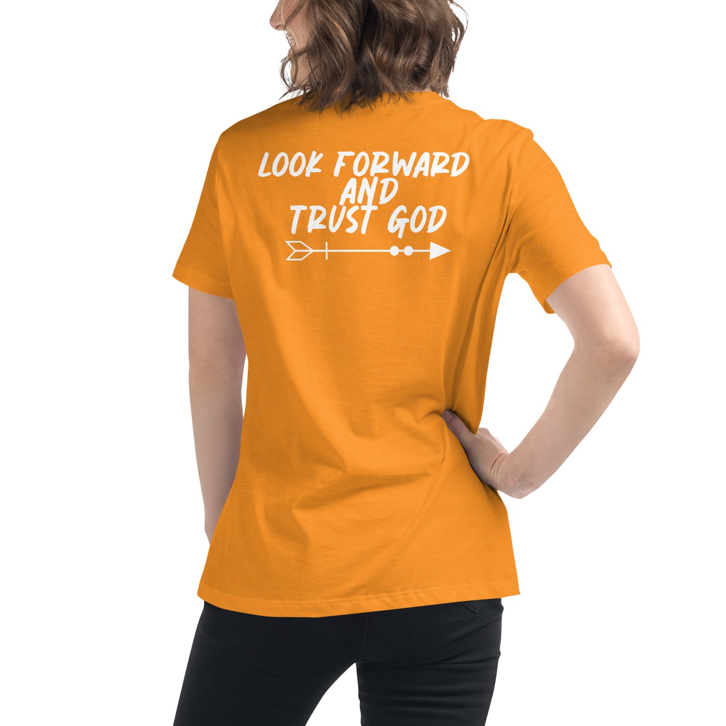 "Look Back & Forward" Women's Relaxed T-Shirt