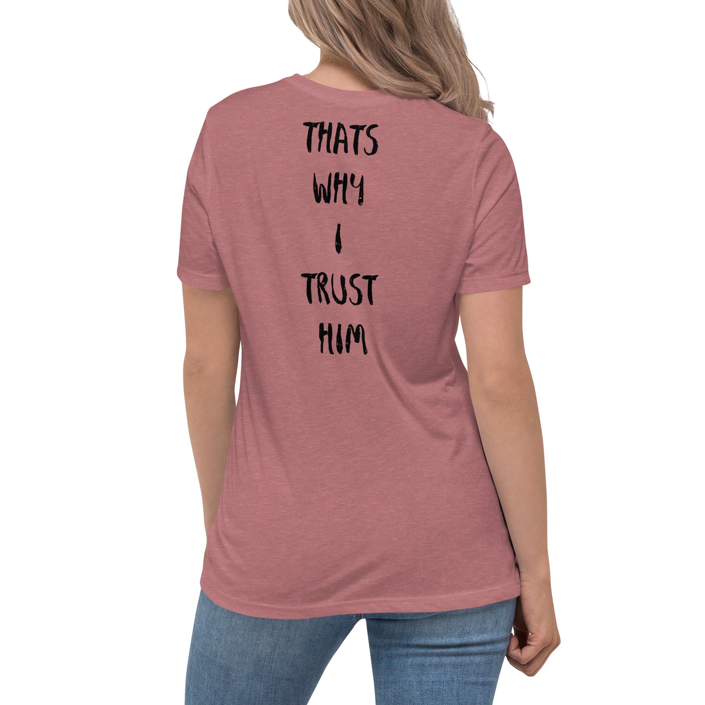 "I SOUGHT THE LORD" Women's Relaxed T-Shirt