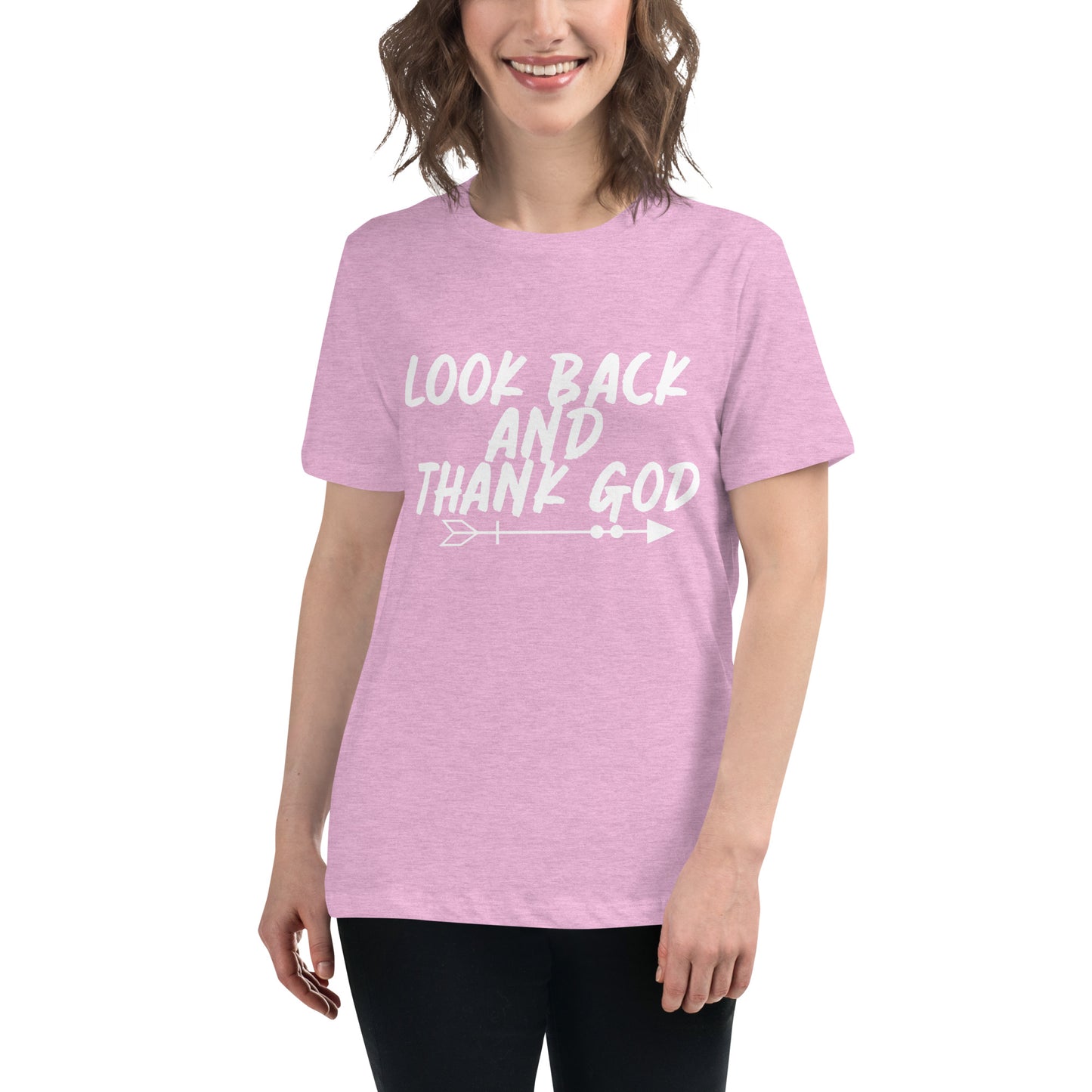 "Look Back & Forward" Women's Relaxed T-Shirt