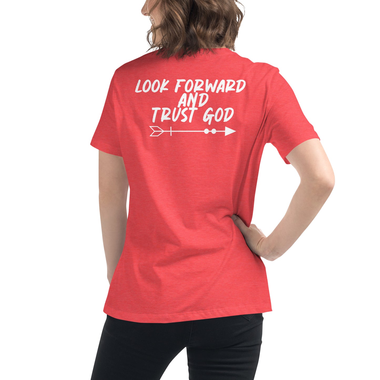 "Look Back & Forward" Women's Relaxed T-Shirt