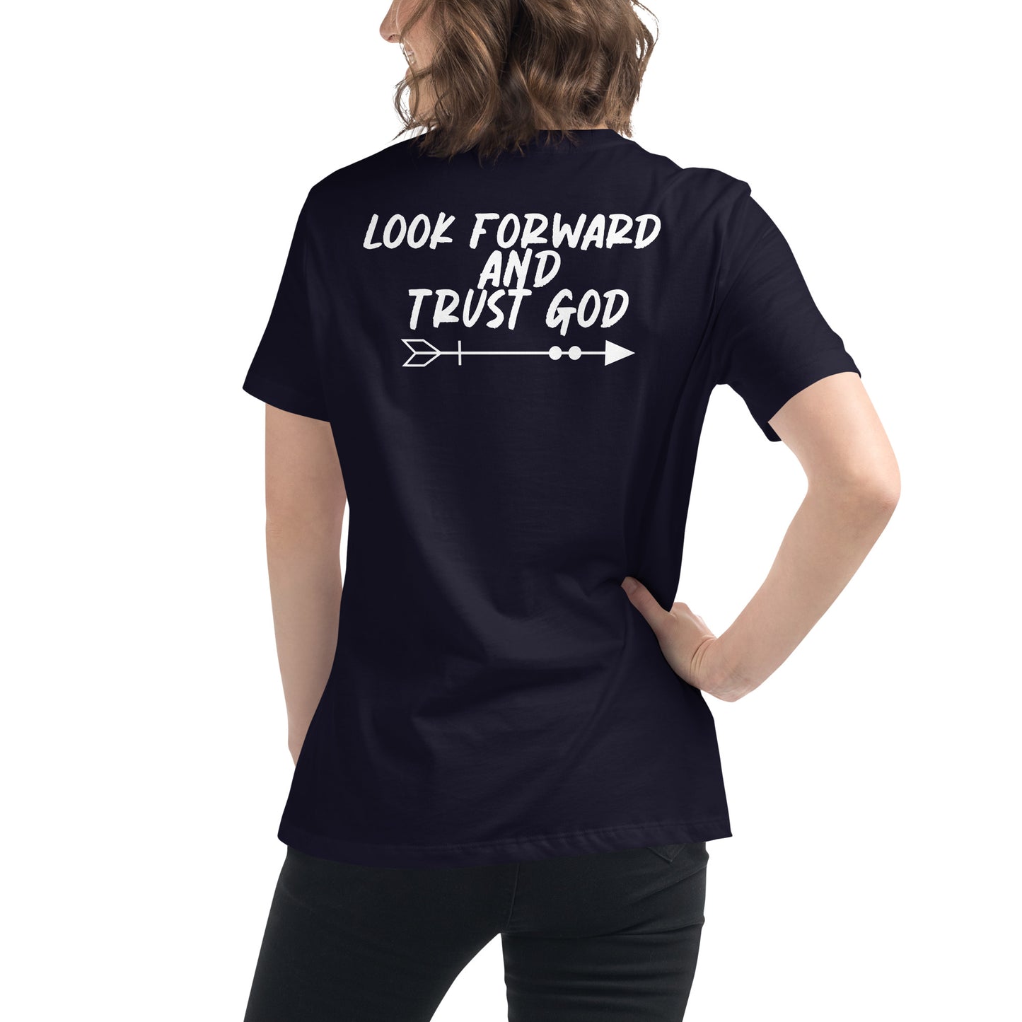 "Look Back & Forward" Women's Relaxed T-Shirt