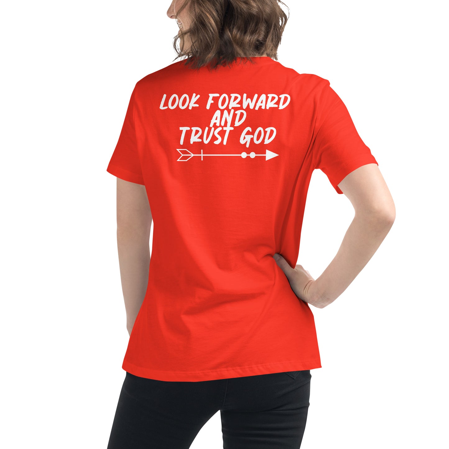 "Look Back & Forward" Women's Relaxed T-Shirt