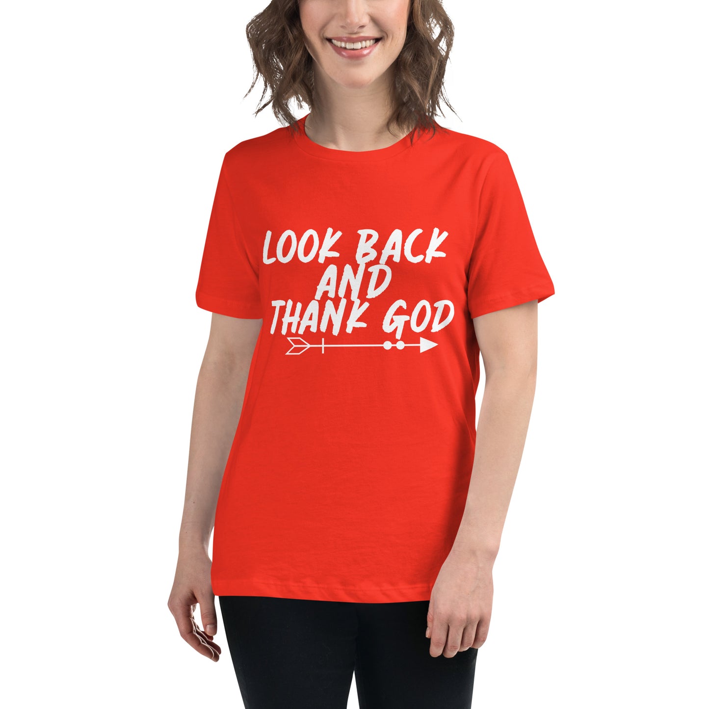 "Look Back & Forward" Women's Relaxed T-Shirt