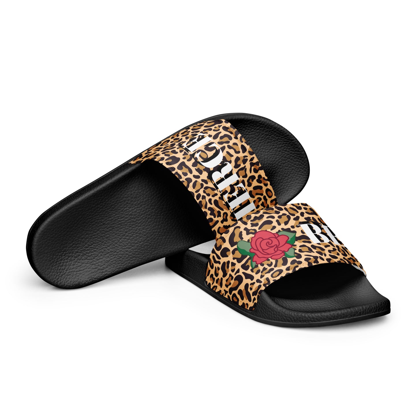 "BE FIERCE" Women's Slides