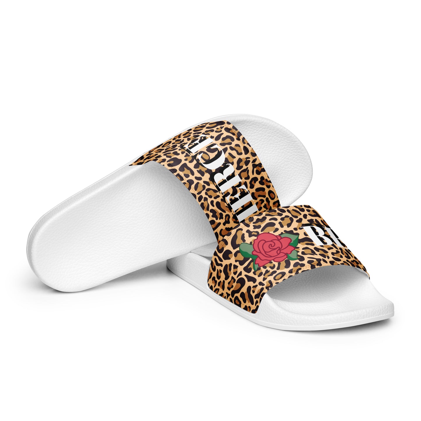 "BE FIERCE" Women's Slides